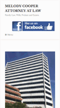 Mobile Screenshot of melodycooperlaw.com